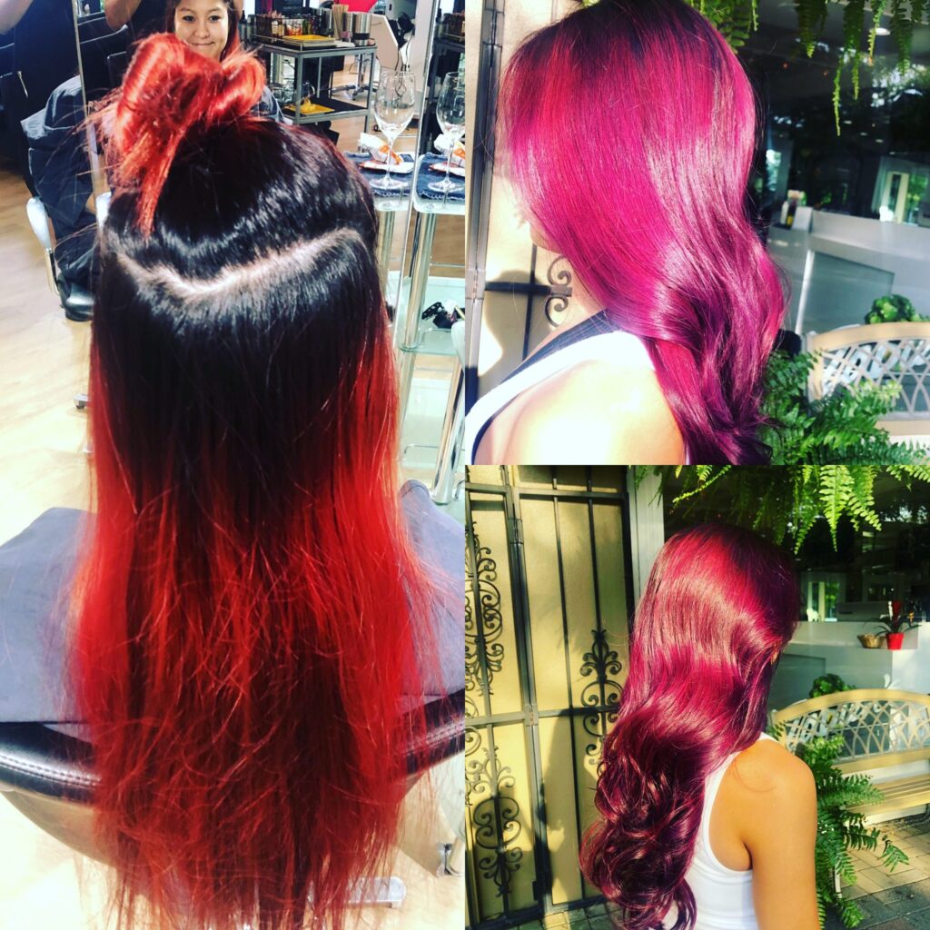 fantasy color - before and after